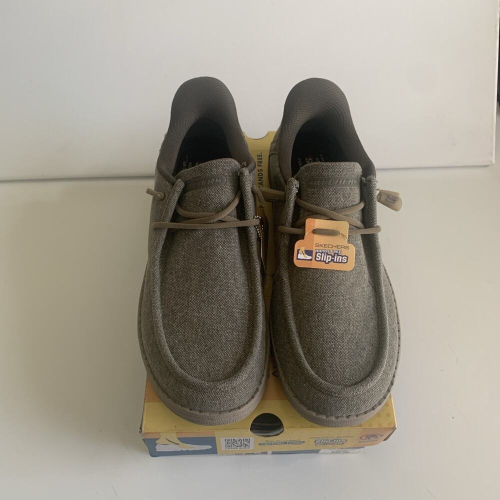 Skechers Men's Size 7.5 Hands Free Slips-ins with Air Cooled Memory Foam Shoes